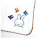 ミッフィー miffy ふわふわ刺繍ハンカチーフ ホワイト タオルハンカチ ハンドタオル