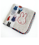 ミッフィー miffy ふわふわ刺繍ハンカチーフ グレー タオルハンカチ ハンドタオル