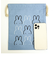ミッフィー miffy イラストレーションズディックブルーナ 巾着 L ブルー ポーチ 小物入れ メイク入れ