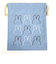ミッフィー miffy イラストレーションズディックブルーナ 巾着 L ブルー ポーチ 小物入れ メイク入れ