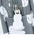 ミッフィー  miffy 長方形 トラベルポーチセット (ブラック) フェイス柄