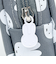 ミッフィー  miffy 長方形 トラベルポーチセット (ブラック) フェイス柄