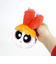 パワーパフガールズ ブロッサム カラビナ付きぬいぐるみファスナーマスコット