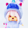 モンチッチ しなこ×モンチッチ マスコット SS 顔でかキーチェーン ユニコーン マスコット 人形 インテリア