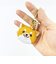 忠犬もちしば おかか ちりめんストライプ キーホルダー