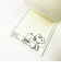 スヌーピー 104 グラフィティレター メモ帳 文具 日本製 SNOOPY