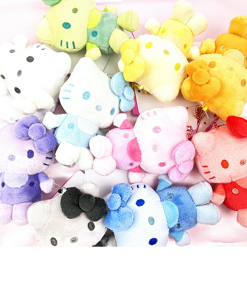 サンリオ ハローキティ カラバリマスコット ブルー 推しカラー