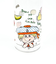水森亜土 牛乳瓶型 ボトル 水筒 ランチ