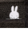 ミッフィー miffy ボアトートバッグ Lサイズ ブラック