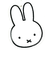ミッフィー miffy キルティング フラットポーチ グレージュ PCケース タブレットケース