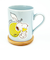 スヌーピー 木製コースター付マグ(レモン) コップ