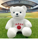 推しベア 日本応援 白 ぬいぐるみ クマ マスコット インテリア kuma and bear