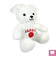 推しベア 日本応援 白 ぬいぐるみ クマ マスコット インテリア kuma and bear