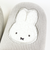 ミッフィー miffy ワッペン スリッパ (グレー)