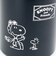 スヌーピー ステンレス保温スープケース (ブラック) ランチ SNOOPY