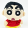 クレヨンしんちゃん おすわりマスコット ぬいぐるみ