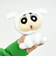 クレヨンしんちゃん シロしんちゃん おすわりマスコット ぬいぐるみ