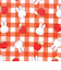ミッフィー miffy ギンガムシリーズ 吸水マット レッド 日本製