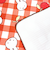 ミッフィー miffy ギンガムシリーズ 吸水マット レッド 日本製