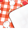 ミッフィー miffy ギンガムシリーズ 吸水マット レッド 日本製