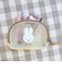 ミッフィー miffy シェル型メッシュポーチ (アイボリー)