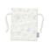ムーミン ムーミン谷の仲間たち メタリックプリント巾着(アイボリー)
