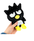 サンリオ バッドばつ丸 Sanrio characters FUWAKUTA バッドばつ丸 ふわくた ぬいぐるみ コレクション ブラック グッズ