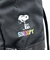 SNOOPY スヌーピー RE-PET ボックスリュック オーロラ ロゴ 旅行 修学旅行 スクール バッグ