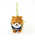 忠犬もちしば おかかおすわり ぬいぐるみボールチェーン