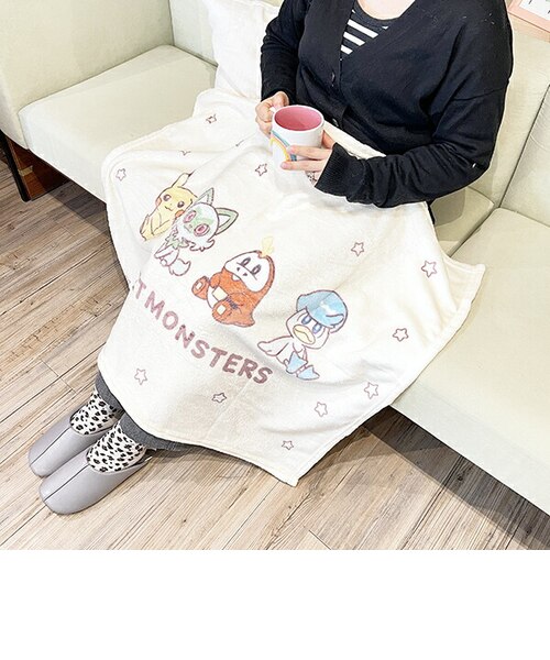 ポケットモンスター ポケモン ひざ掛け パルデア地方 イエロー