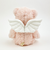 ぬいぐるみ エンジェルベア ライトピンク マスコット 人形 インテリア