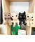 ぬいぐるみ ネイル猫シリーズ  ブラウン 人形 インテリア キッズ ギフト