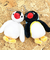 ピングー ピンガ マスコット ぬいぐるみ 人形 インテリア キッズ