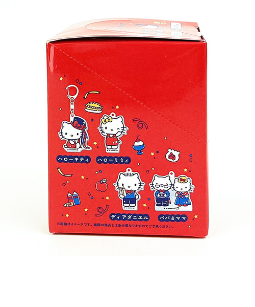 サンリオ ハローキティ50th トレーディングアクリルキーホルダー