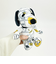 スヌーピー SNOOPY 75th コミック S ぬいぐるみ インテリア イエロー