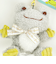 かえるのピクルス スマイルホップ カラビナマスコット ぬいぐるみ グレー