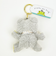 かえるのピクルス スマイルホップ カラビナマスコット ぬいぐるみ グレー
