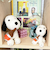 スヌーピー SNOOPY 75th セレブレーション ぬいぐるみ インテリア レッド