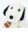 スヌーピー SNOOPY 75th セレブレーション マスコット ぬいぐるみ レッド