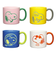 スヌーピー カラーハンドルマグカップ ブルー コップ