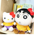サンリオ クレヨンしんちゃん×サンリオキャラクターズ しんちゃん ぬいぐるみ インテリア