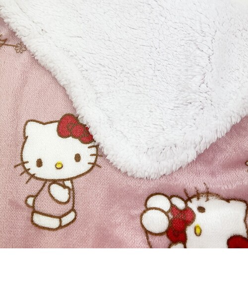サンリオ ハローキティ あったかひざ掛け フランネル ブランケット