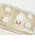 ミッフィー miffy 密封4点留め一段弁当 ランチ 日本製