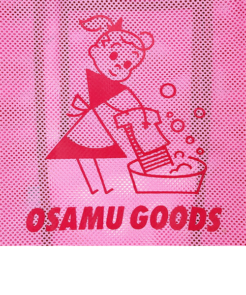 オサムグッズ ジル メッシュバッグ (ピンク) OSAMUGOODS