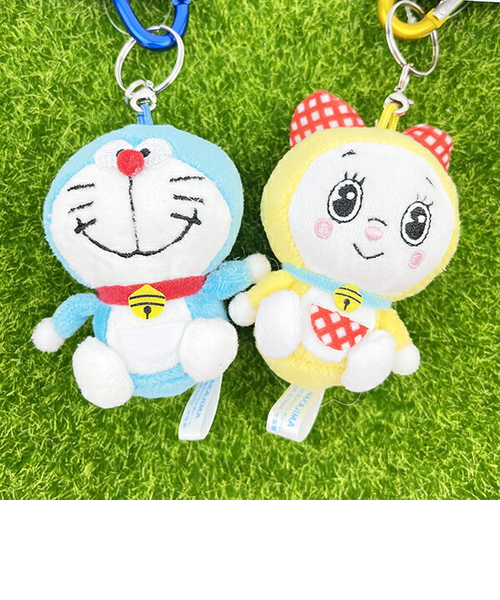 ドラえもん ドラミちゃん カラビナ マスコット ぬいぐるみ