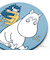 ムーミン コースターマグネット ブルー MOOMIN