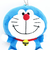 ドラえもん スタンダードマスコット 座り ぬいぐるみ ブルー