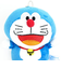 ドラえもん スタンダードマスコット 立ち ぬいぐるみ ブルー