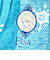 ディズニー アナと雪の女王 ドレッシーエルサ ドレスタオル 洗面所 バス用品 インテリア ブルー