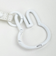ミッフィー カラビナ スマートキーホルダー ホワイト ストラップ フェイス miffy カー用品